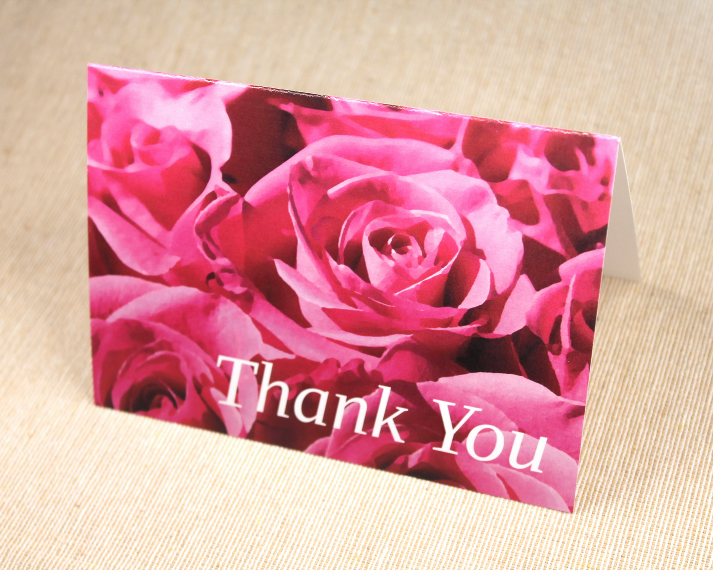 Zephirine Roses Pink - Thank You Cards - 10 card pack