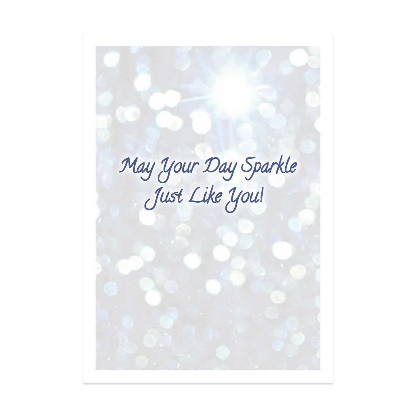 Birthday Card - Sparkling Day