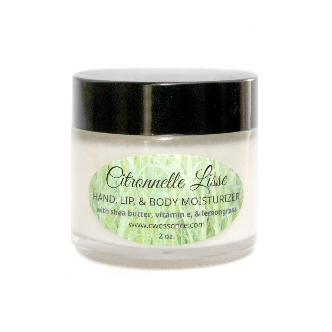 Citronelle Lisse - Body Moisturizer Cream - 2 or 4 oz jar