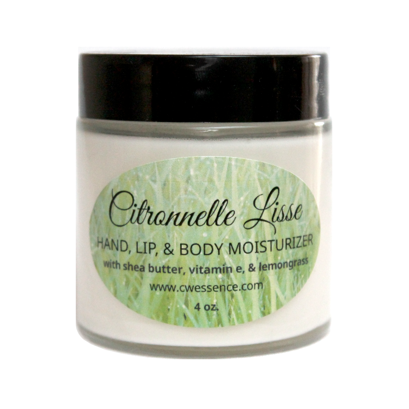 Citronelle Lisse - Body Moisturizer Cream - 2 or 4 oz jar