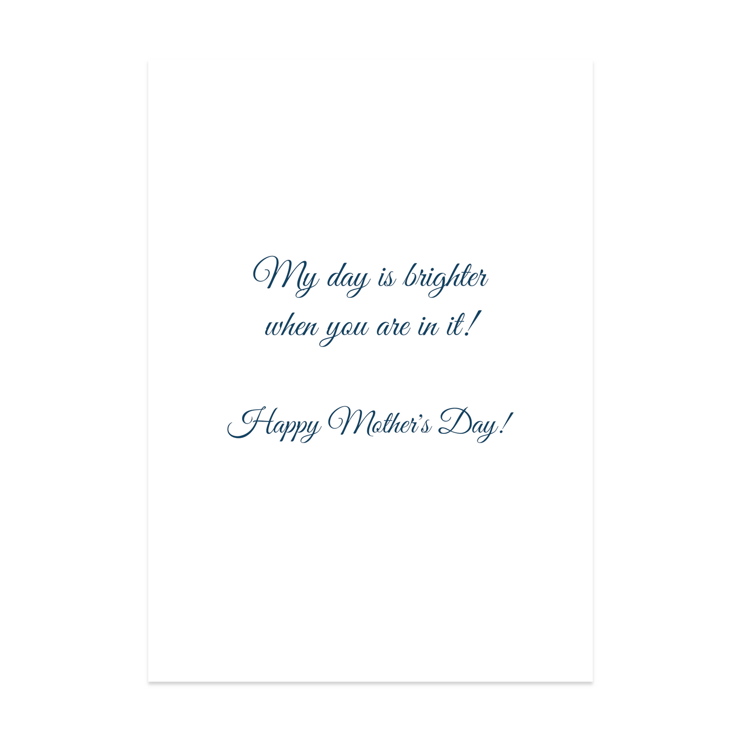 Mother's Day Card - For My Grandmother
