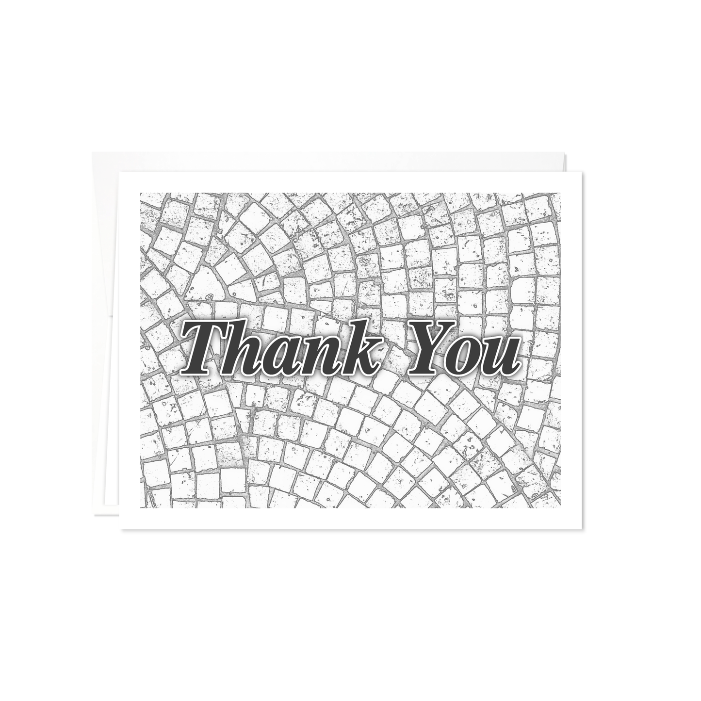 Cobblestone Street - Thank You Cards - 12 card pack