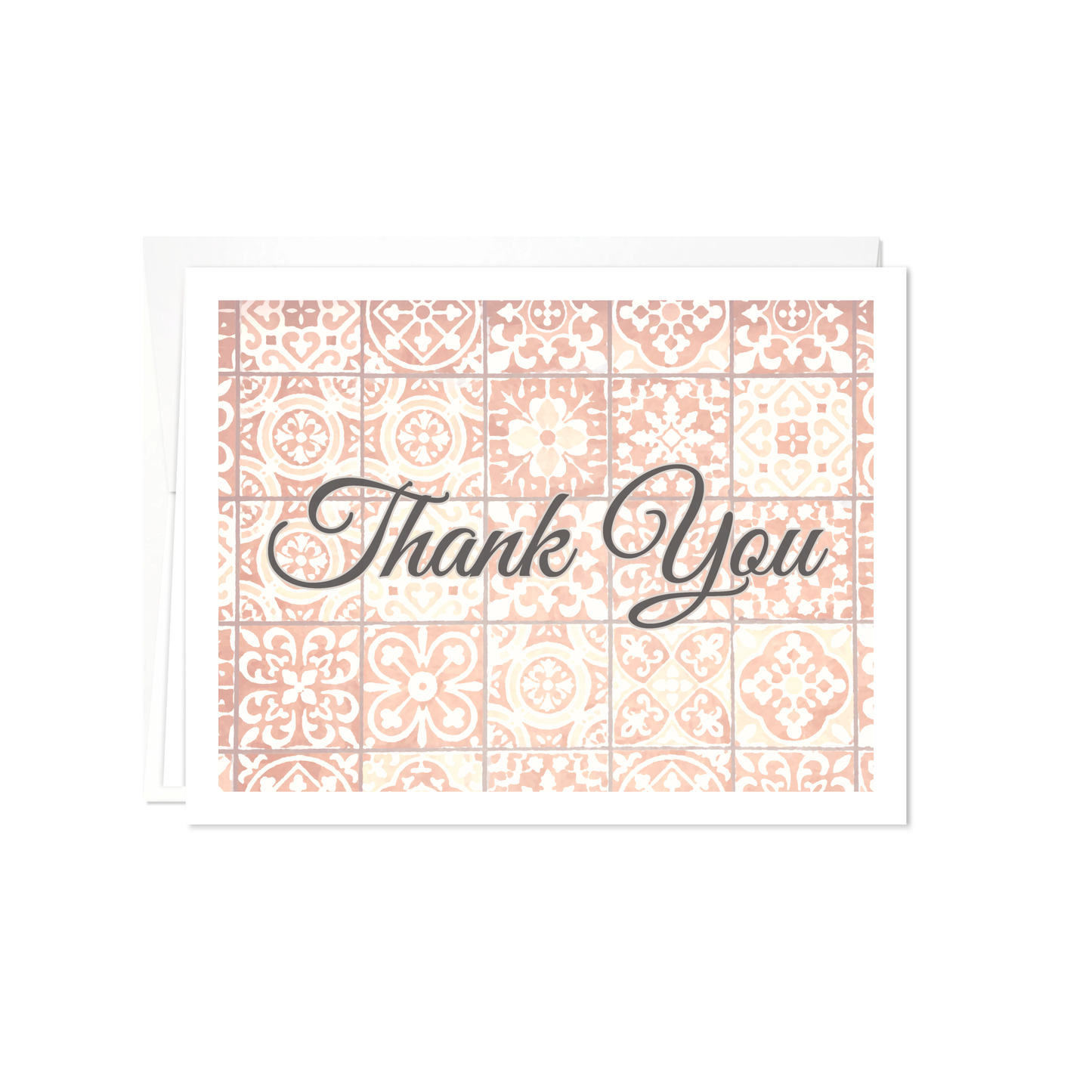 Mediterranean Afternoon - Thank You Cards - 12 card pack