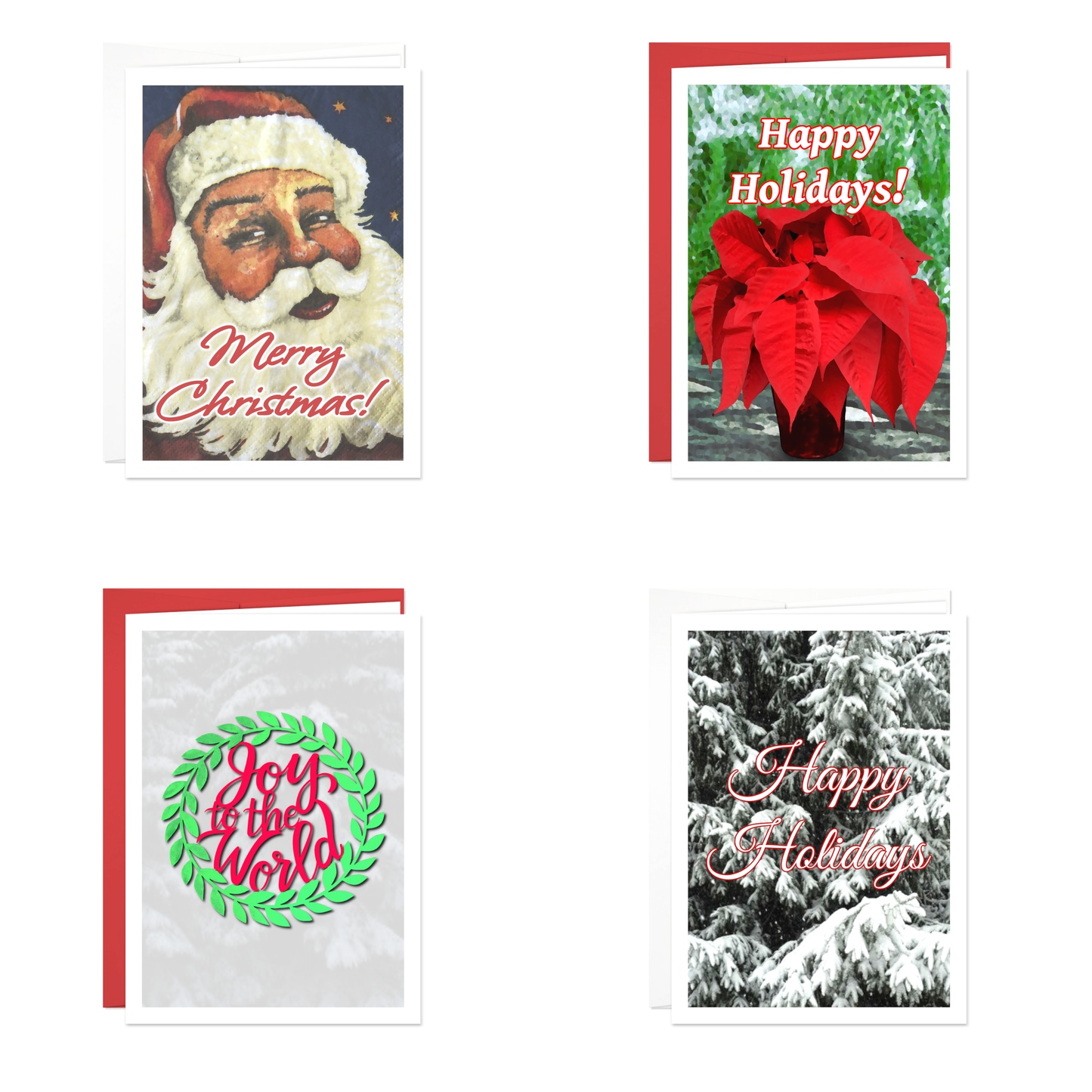 Holiday Cards Variety Pack - 12 Card Pack | for Family Members, Loved Ones, Friends, Someone Special, Acquaintances