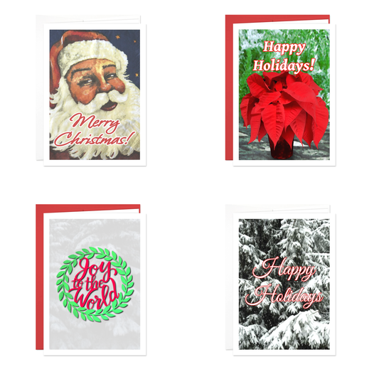 Holiday Cards Variety Pack - 12 Card Pack | for Family Members, Loved Ones, Friends, Someone Special, Acquaintances