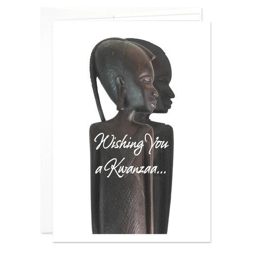 Kwanzaa Card - Guided by Purpose | for Family Members, Loved Ones, Friends, Someone Special, Acquaintances