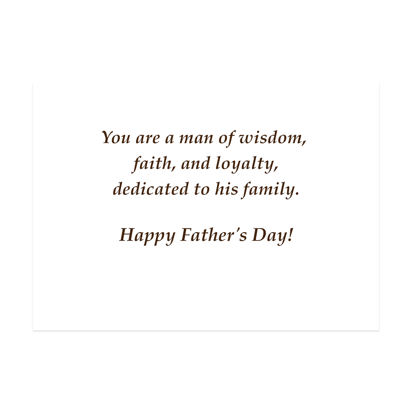 Father's Day Card - Grandfather's Wisdom