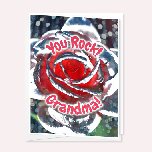 You Rock Grandma! - Mother's Day Card