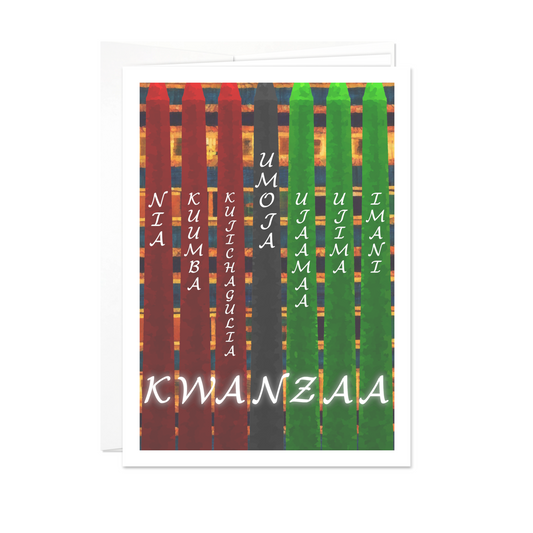 Season's Greetings: Kwanzaa Cards - A Brighter Tomorrow - 12 Card Pack