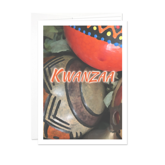 Season's Greetings: Kwanzaa Cards - Celebration - 12 Card Pack