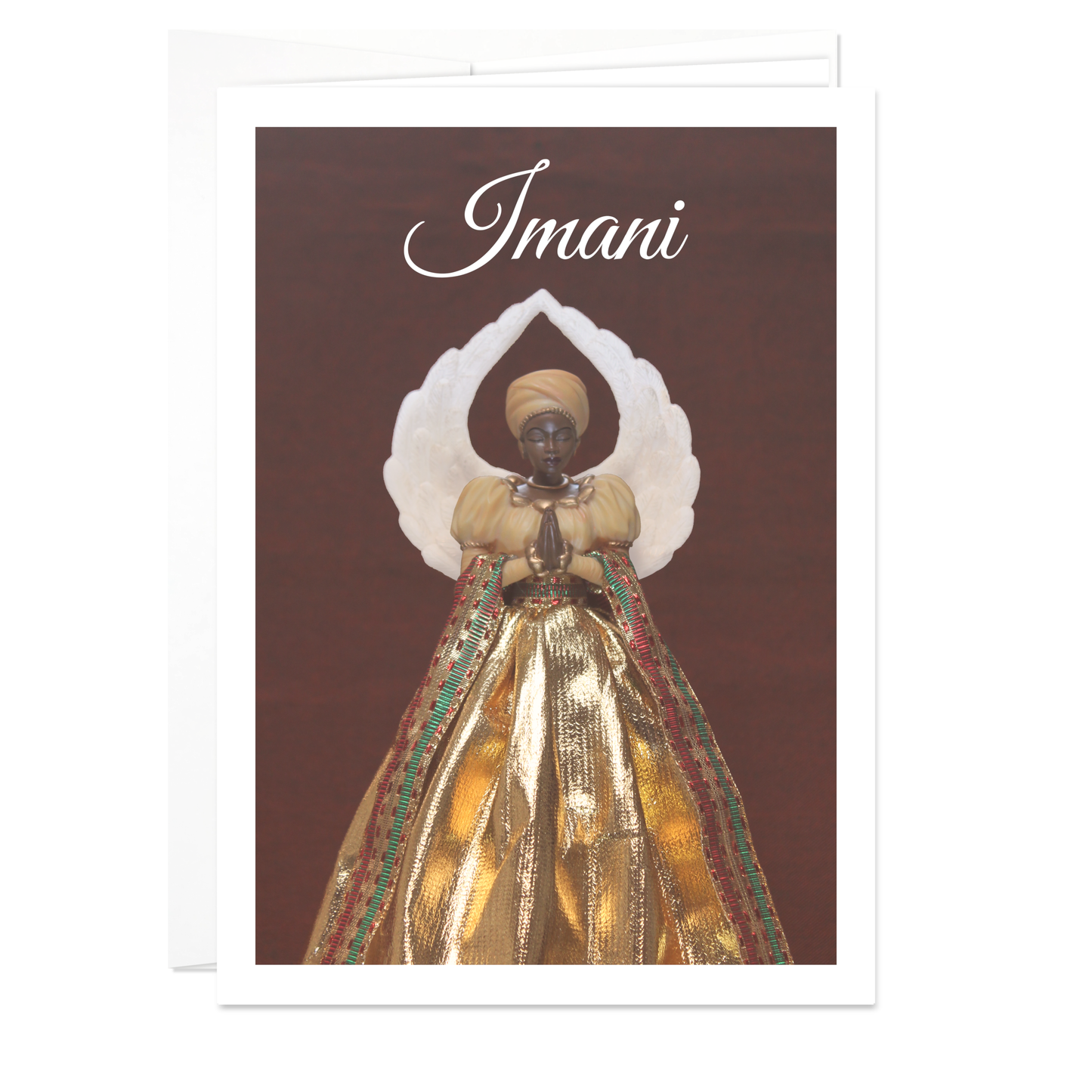 Kwanzaa Card - Imani | for Family Member, Loved One, Friend, Someone Special, Acquaintance