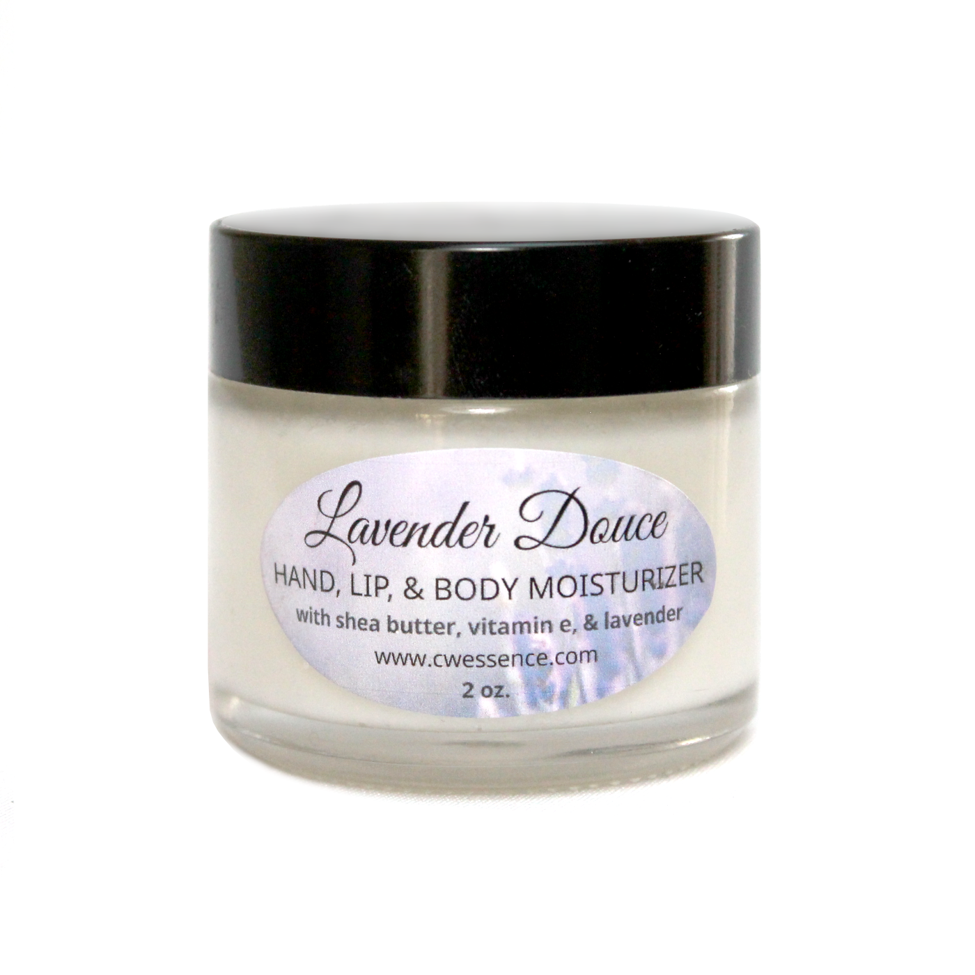 Lavender Douce - Body Moisturizer Cream - 2 or 4 oz jar