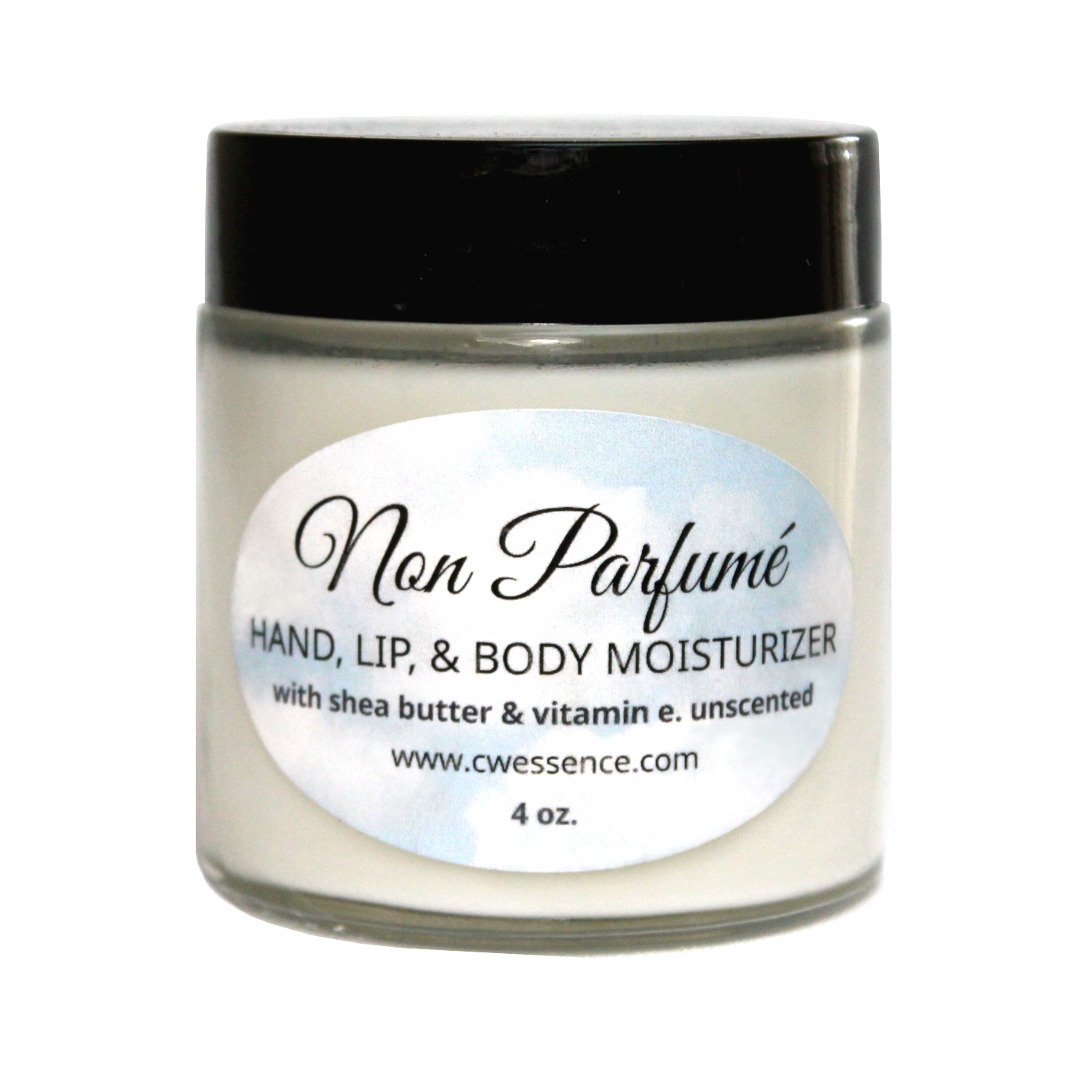 Non Parfumé - Body Moisturizer Cream - 2 or 4 oz jar