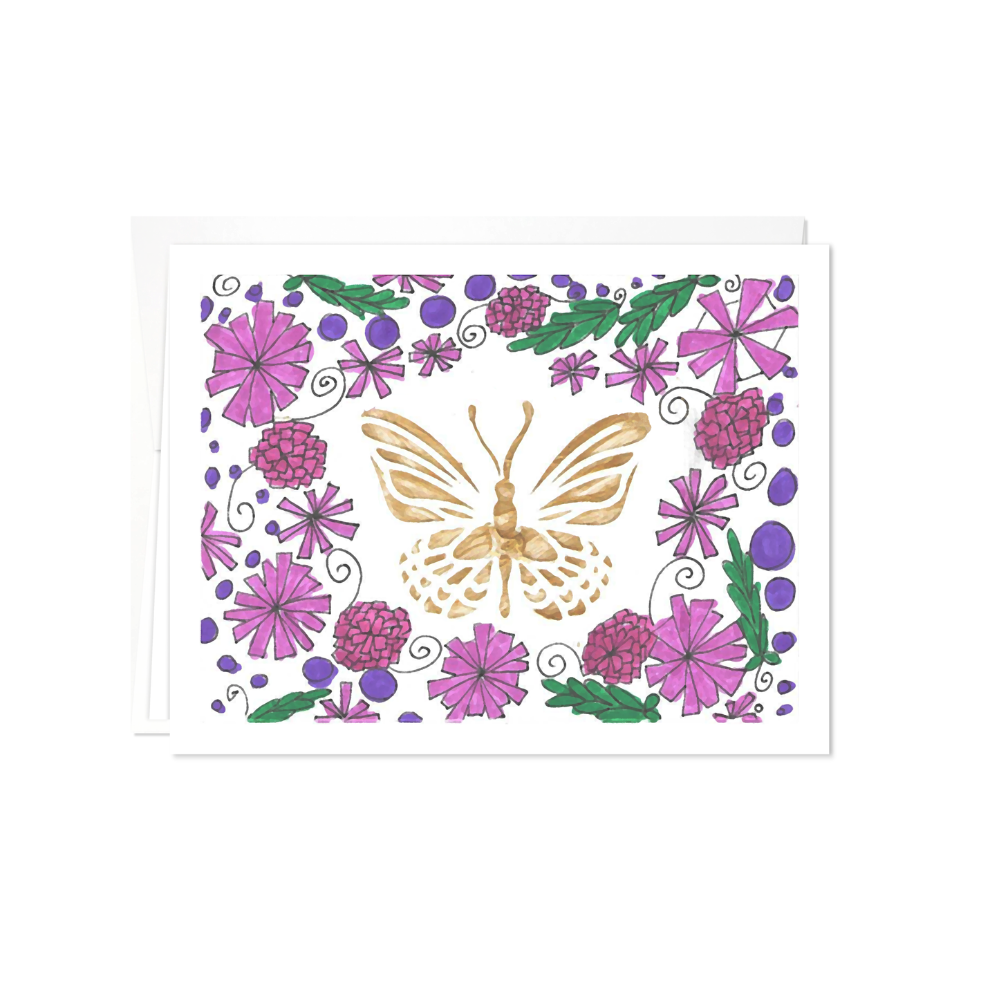 Butterfly - Note Cards - 12 card pack