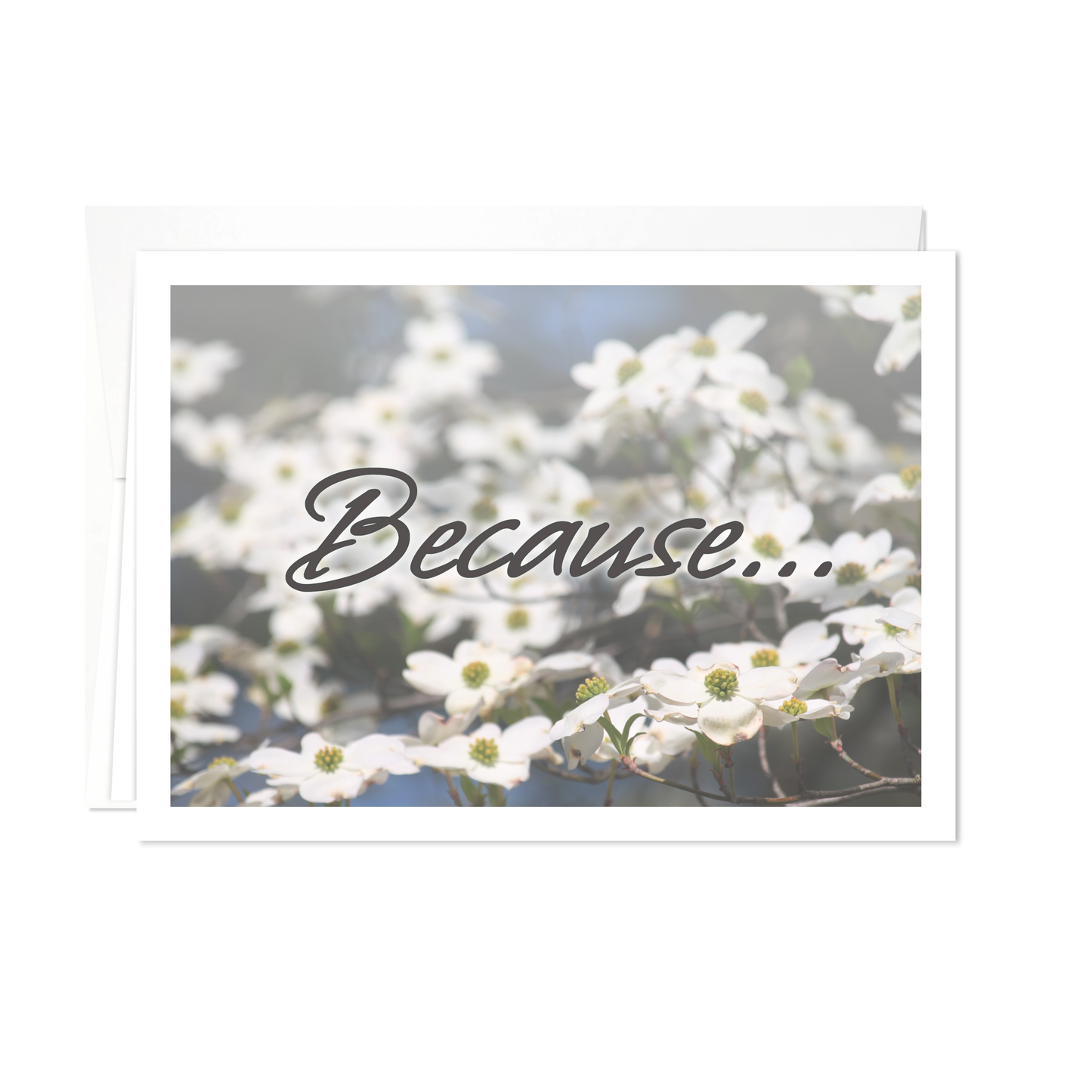 Thinking Of You Card - Because