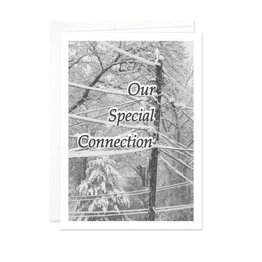 Thinking Of You Card - Our Special Connection | for Someone Special, A Loved One, An Old Flame, An Ex