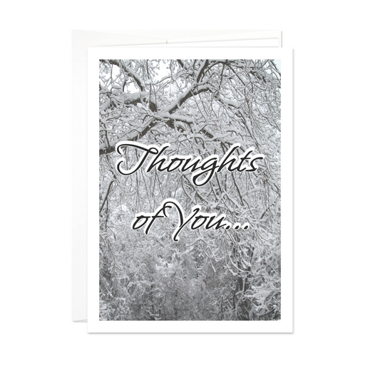 Thinking Of You Card - Our Time Together | for Someone Special, A Friend, A Loved One, An Ex
