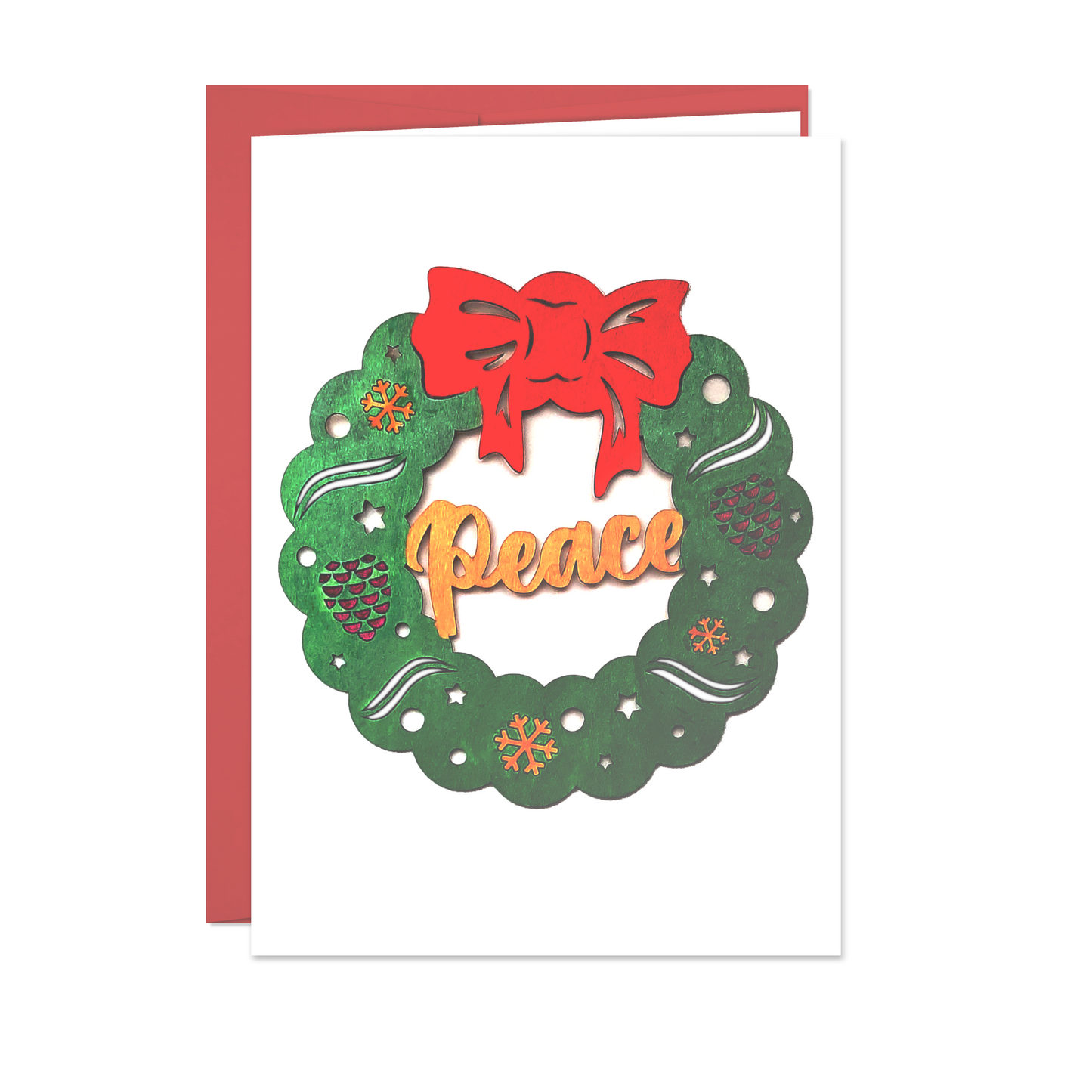 Peace - Holiday Greeting Card - 12 Card Pack