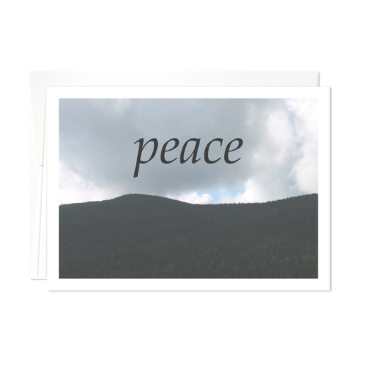 Sympathy Card - Peace